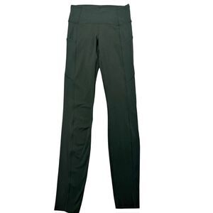 Lululemon Align High-Rise Pant 28" Size 4 color Hunter Green Yoga athletic pocke